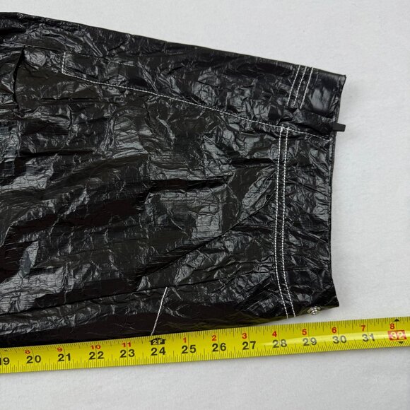 FP Movement Women Rough Rider Rich Black Elastic Parachute Tyvek Pants Sz S NWOT - Picture 12 of 13